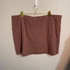 A New Day Plaid Mini Skirt